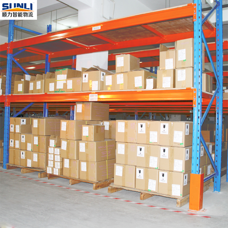 SUNLI China Factory Heavy-Duty Metal Adjustable 5-Layer Steel Shelving Units ESD Protection Multi-Layer Deck Warehouse Storage