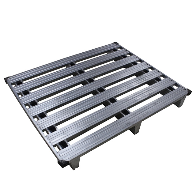2000KG Payload 2-Way Entry Single Faced Steel Pallet