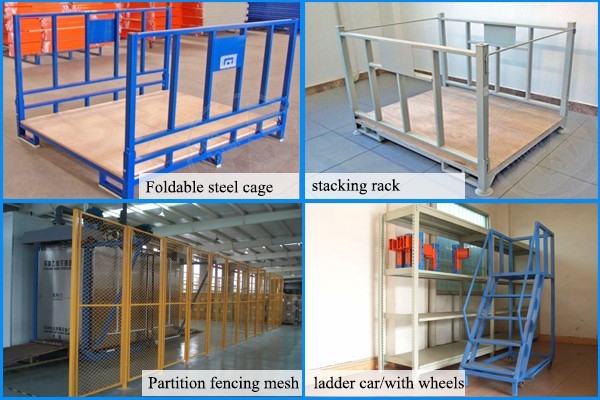 Heavy Duty Steel Powder Coated Rack Column Protector Warehouse Picking Racking