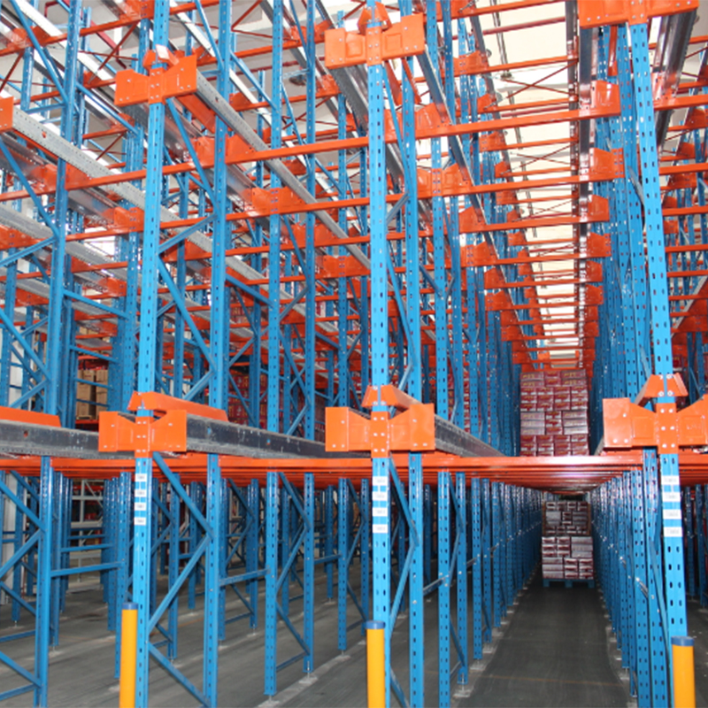 Heavy Duty Customized Steel Radio Shuttle Pallet Rack Shelf System with 500-1500kg Capacity and Corrosion-Resistant Features