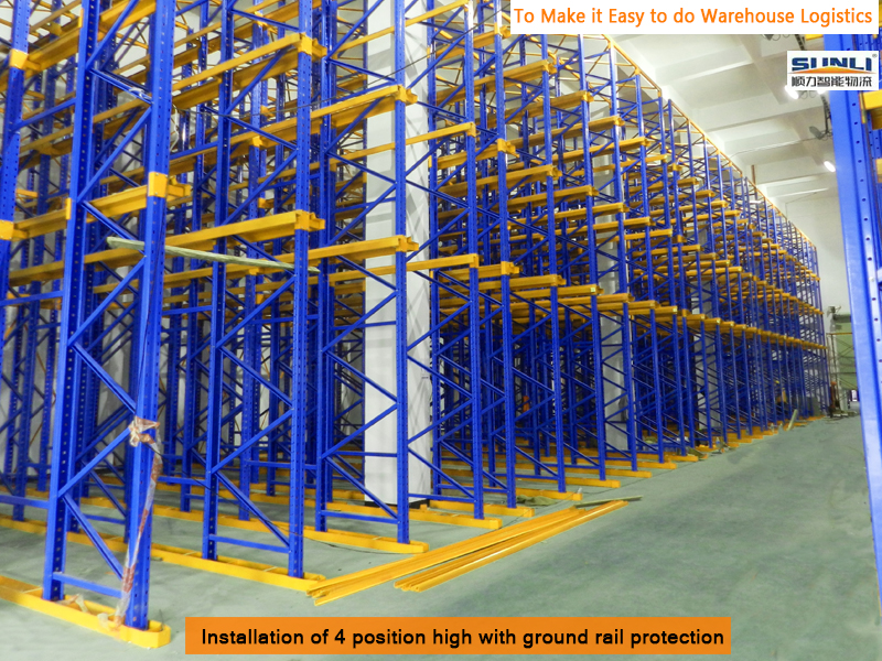 Heavy Duty Drive-In Pallet Racking System Storage Solution