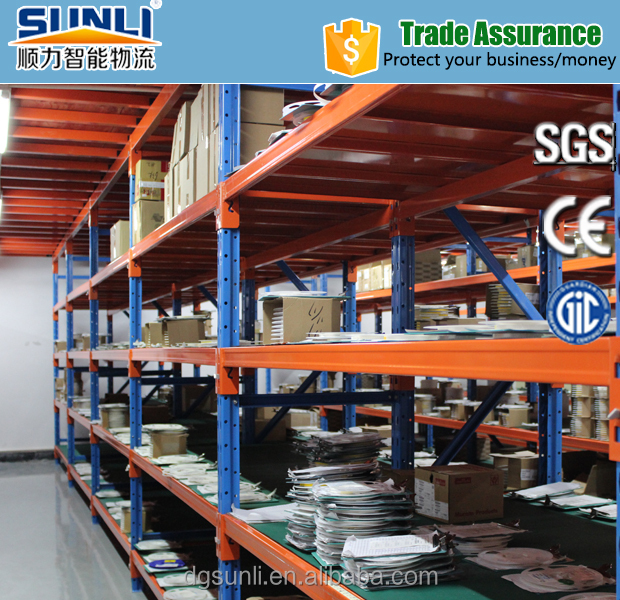 China Factory Direct Steel Decking Rack System Warehouse Metal Shelving Heavy Duty Selective Storage Racking Adjustable Shelf