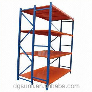 China Factory Direct Steel Decking Rack System Warehouse Metal Shelving Heavy Duty Selective Storage Racking Adjustable Shelf