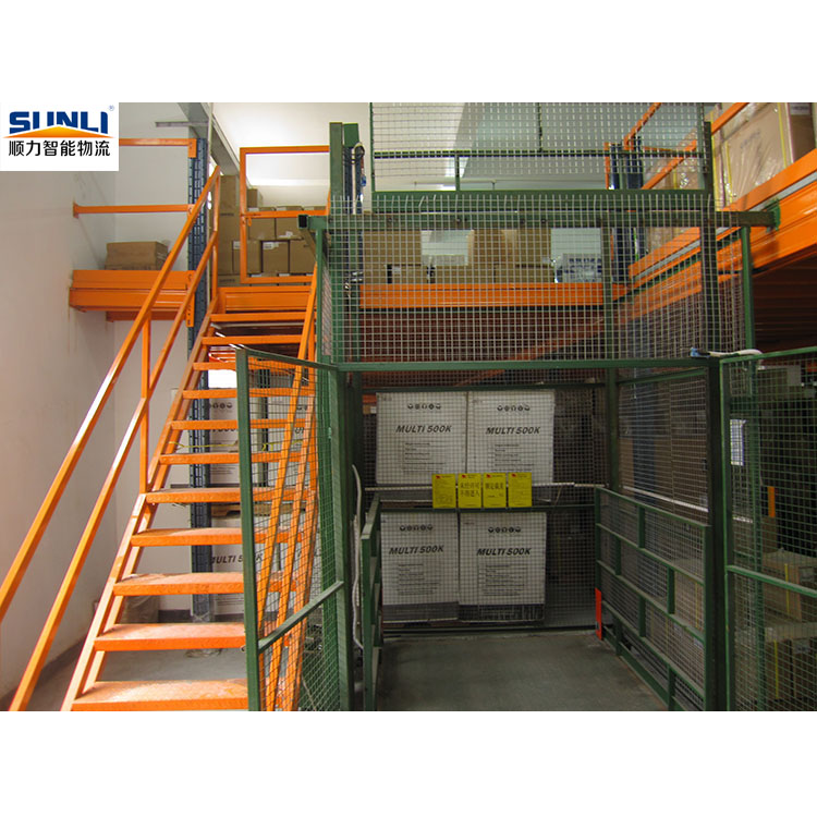 Industrial Q235B Steel Mezzanine Racking Systems Multi-Level Design Adjustable Powder Coated ESD Protection SGS ISO Racking