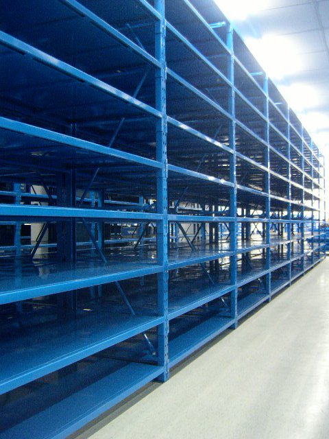 Factory Direct Warehouse Steel Racks Medium Duty 5 Layer Selective Adjustable Storage Shelves for Garage Warehousing Shelving
