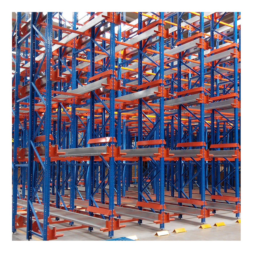 China Manufacturer OEM/ODM SUNLI SL-RS001 Pallet Radio Shuttle Rack Steel Corrosion-Resistant Hot Dip Galvanized Heavy-Duty