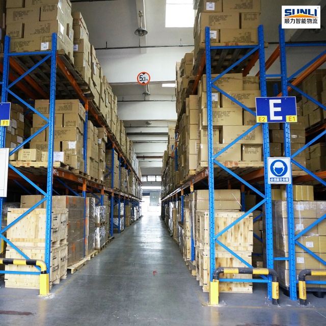 China Factory Customized Steel Selective Pallet Storage Racks Heavy Duty Adjustable CE Certified ESD Protection Plug-In