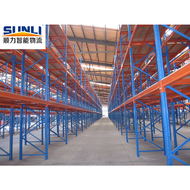 China Factory Direct Heavy Duty Steel Powder Coated Multi-Layer Warehouse Stacking Rack Selective Pallet Racking High-Density