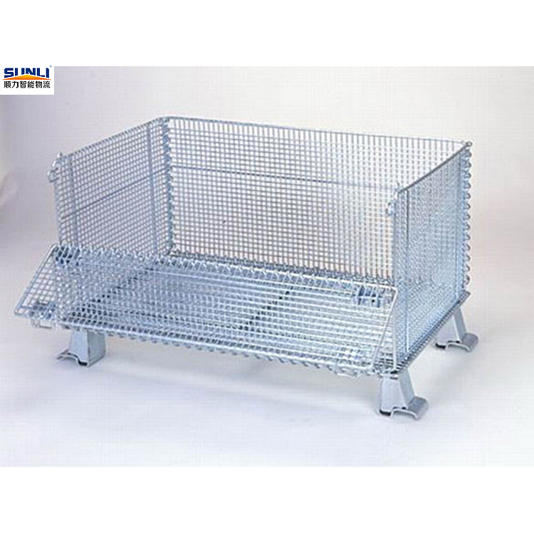 Light Duty Assembled Hot-Dip Galvanized Wire Mesh Cages with 0.67CBM Capacity for Multi-Purpose Cargo & Storage Solutions