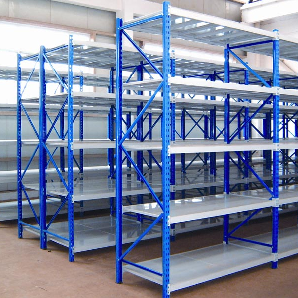 Factory Selling Medium Wear-Resistant Steel Racking Shelves Adjustable Industrial Storage ESD Protective Warehouse Racks CE