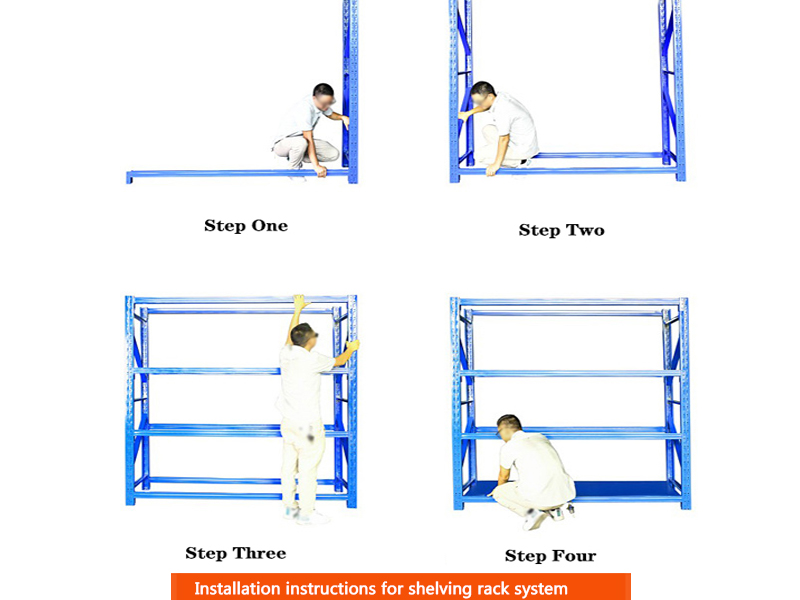 Warehouse Medium Duty Powder Coated Steel Adjustable Multi-Layer Pallet Racking CE Certification ESd Protection 200-500kg