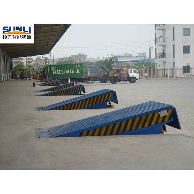 China Factory Hot Selling Electric Hydraulic Drive Carbon Steel Loading Dock Leveler 10-22T for Warehouse Ramp Loading/Unloading