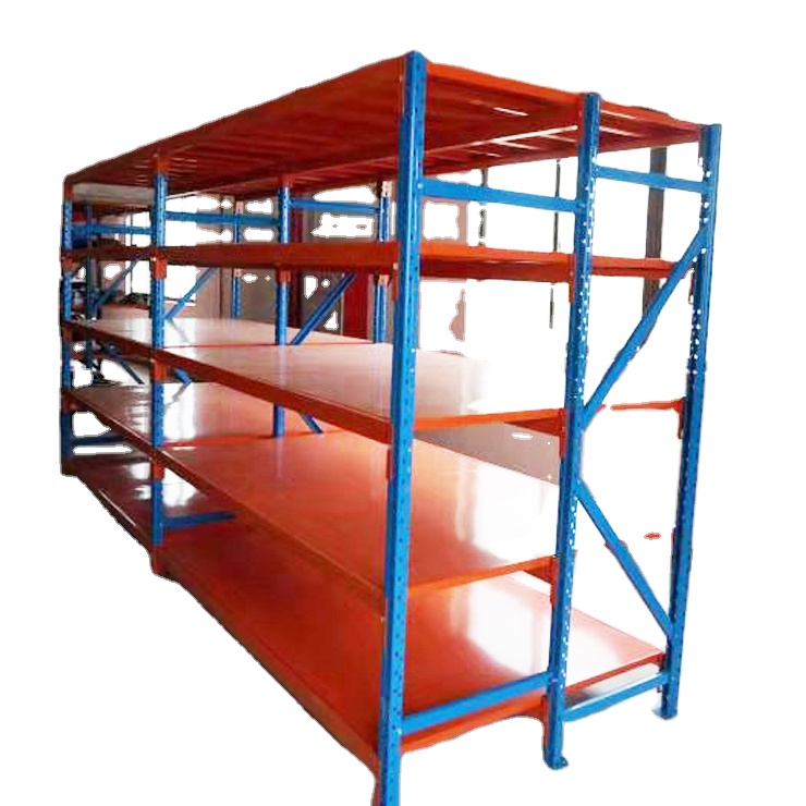 SUNLI Industrial Metal Shelving Plate Type ESD Protection Steel ISO Certified High Capacity 4-Layer Warehouse Storage Rack