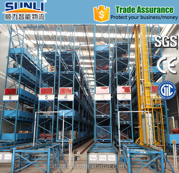 China Factory Customized Heavy Duty Automated AS&RS Pallet Storage Rack Retrieval System