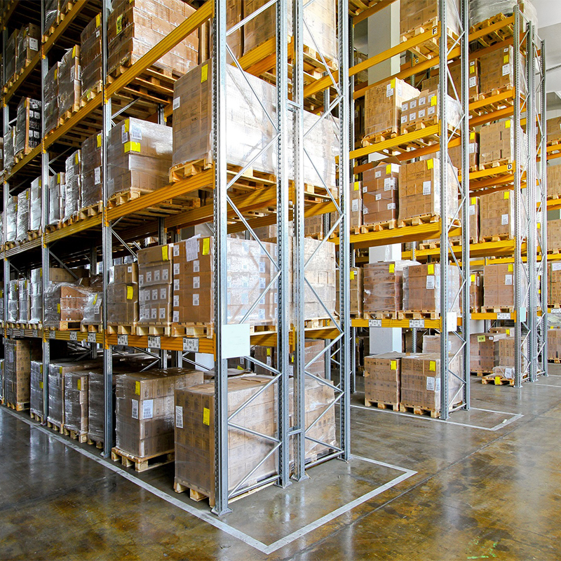 China Factory Direct Heavy-Duty Adjustable Steel Pallet Racking System Industrial Warehouse Selective Pallet Storage Shelves