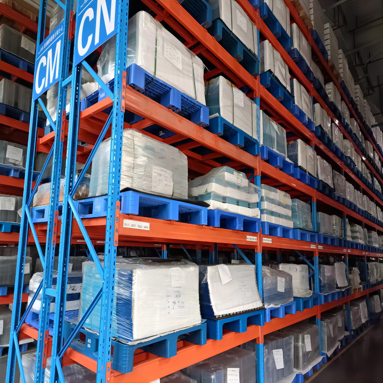 Factory Direct Warehouse Selective Steel Pallet Rack Adjustable Stacking Storage Shelving High Capacity Storage Shelves Racking