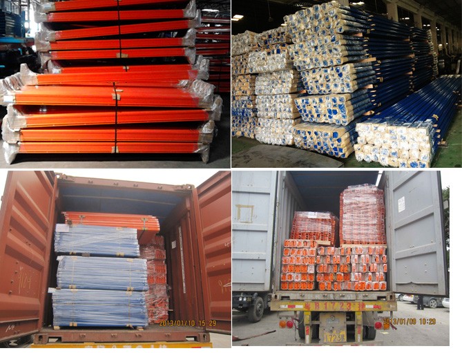 Packing and shipping details for rack
