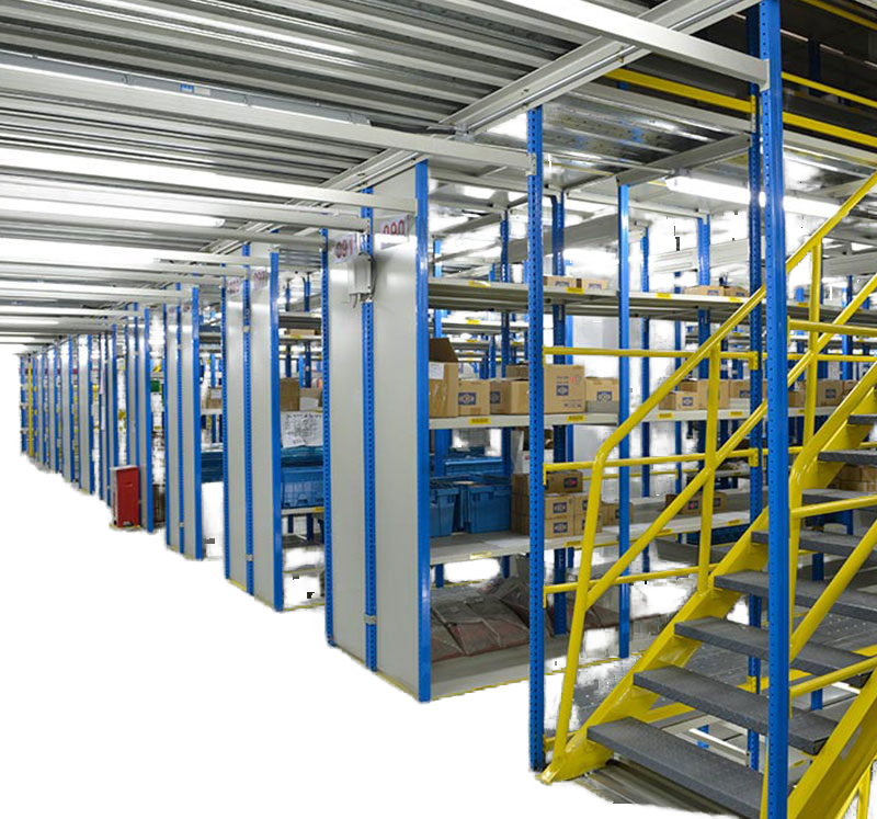 China Manufacturer Warehouse Mezzanine Floor Steel Storage Multi-Level Industrial Rack Customized Heavy-Duty Selective Platform