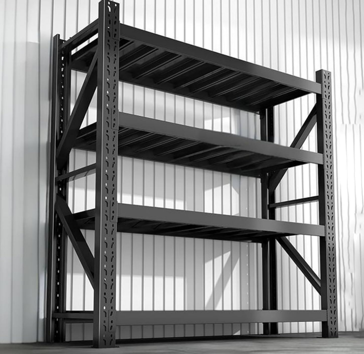 Medium Duty 5 Layer Cold Rolled Steel Powder Coated Corrosion Protection Storage Shelving System From Manufacturer