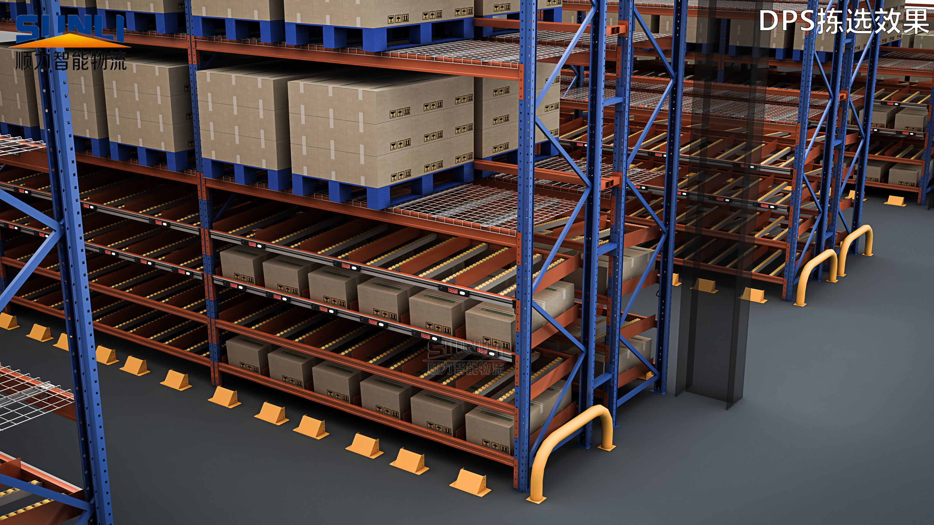 China Factory Steel Mezzanine Racking Systems Multi-Level Heavy-Duty Warehouse Storage Equipment Selective Mezzanine Platform