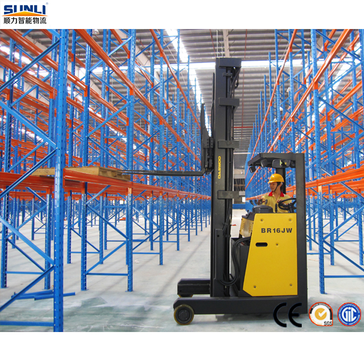 Factory Direct Adjustable Steel Beam Selective Pallet Rack ESD Protection 8-Layer High Payload Capacity Powder Coated Anti-Rust
