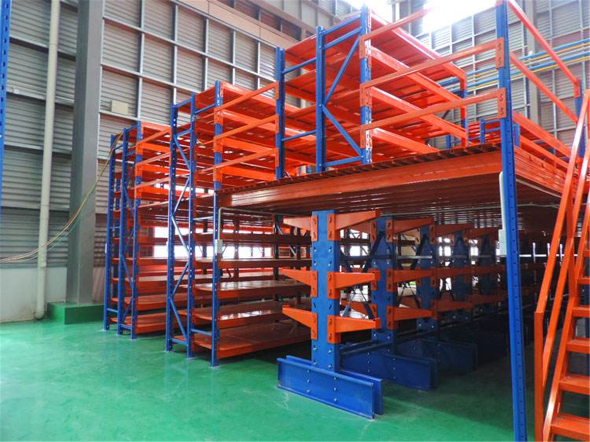 China Factory Q235B Steel Mezzanine Flooring Platform Warehouse Racking System Heavy Duty High Capacity Capacity Mezzanine Racks