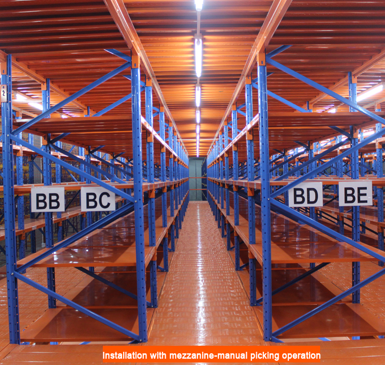 Warehouse Medium Duty Powder Coated Steel Adjustable Multi-Layer Pallet Racking CE Certification ESd Protection 200-500kg