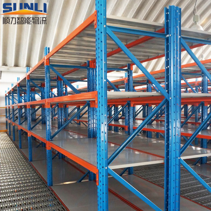 Q235 Standard Heavy-Duty Metal Shelving Storage Rack Pallet Racking Corrosion Protected Powder Coating Industrial Use