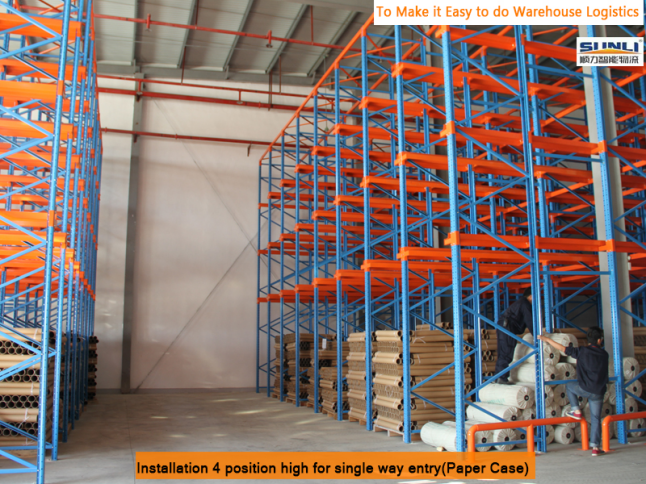Drive-In Pallet Racking Warehouse Shelving