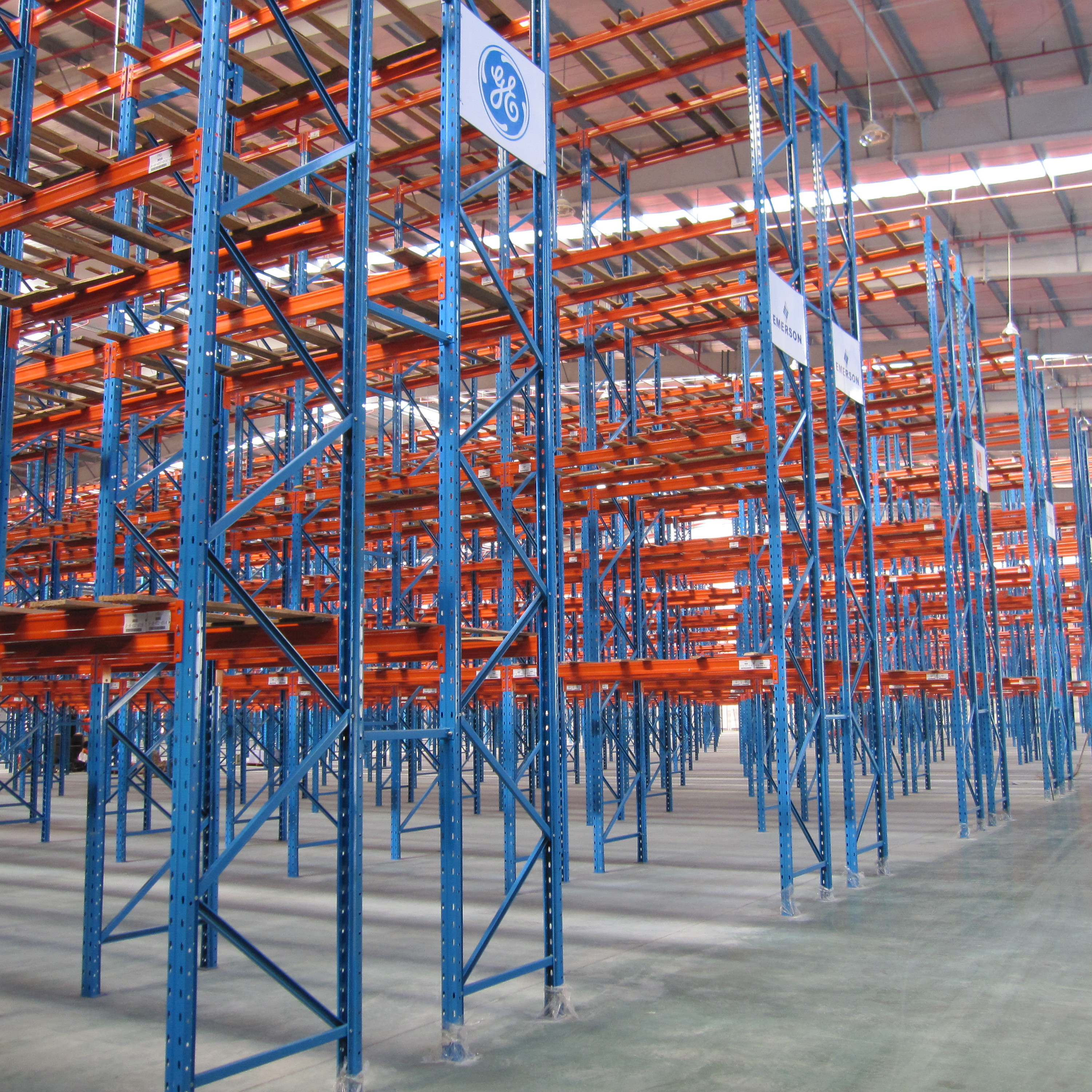 Factory Direct Heavy-Duty Selective Pallet Racking System Warehouse Steel Pallet Rack Shelf Adjustable Storage Pallet Shelving
