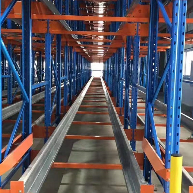China Factory Direct Automated Retrieval and Storage Radio Shuttle Pallet Racking System Warehouse Two-Way Shuttle Rack Shelves
