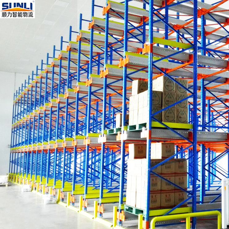 Manufacturer Directly Warehouse Radio Shuttle Storage Racking System Pallet Handling Steel Construction ISO Certified ESD