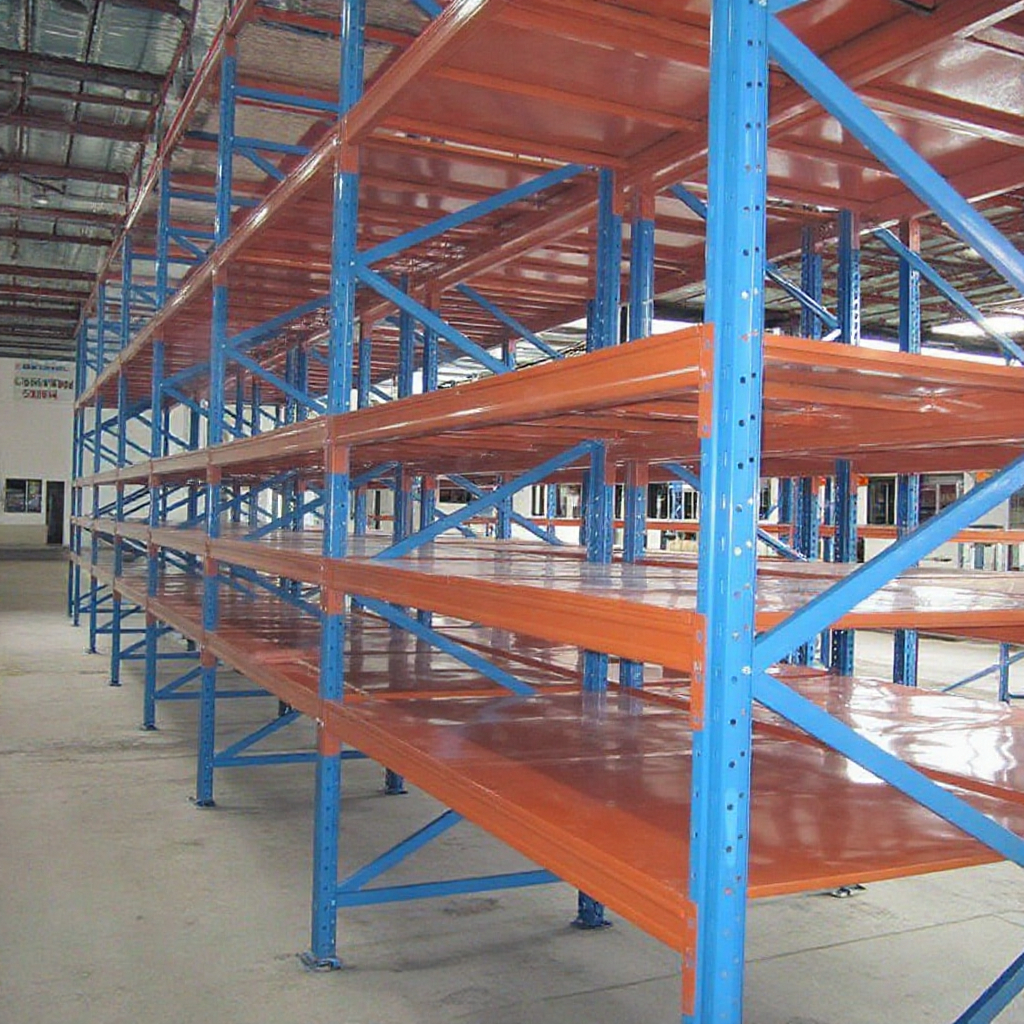 China Factory Heavy Duty Selective Shelving Storage Rack Steel Warehouse Adjustable Multi-Layer Levels Metal Racking Shelf