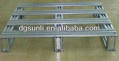 2000KG Payload 2-Way Entry Single Faced Steel Pallet