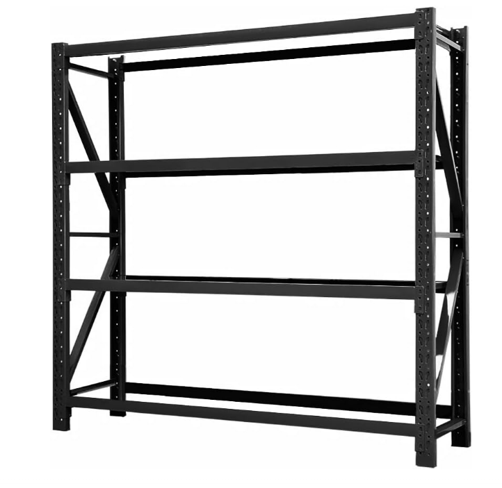 Long Span 5 Layer Medium Duty Cold Rolled Steel Shelving Rack Manufacturer for Warehouse