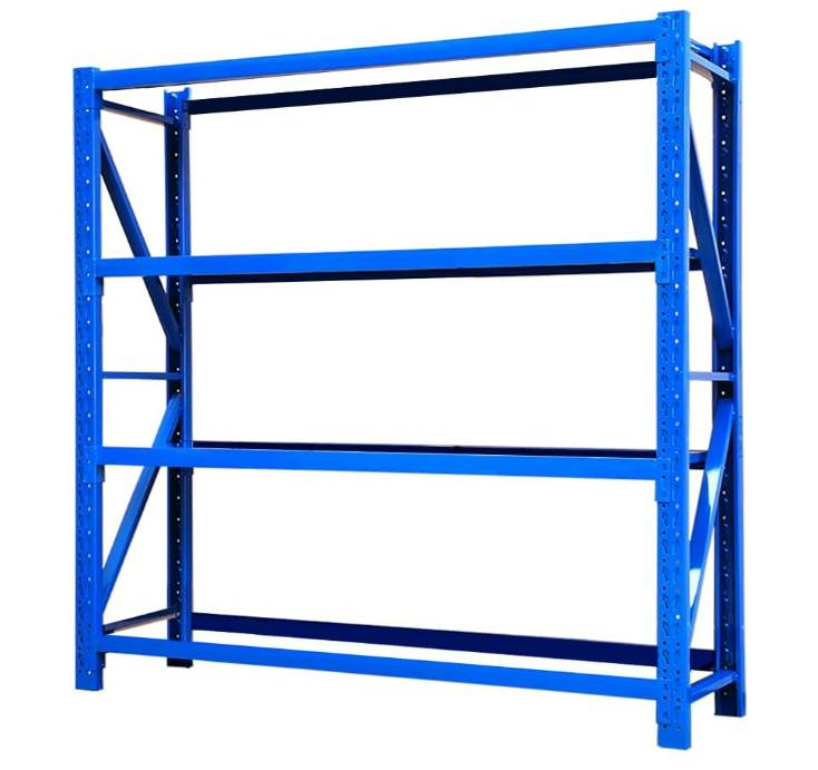 Industrial 5-Layer Medium Duty Cold Rolled Steel Anti-Rust Shelving Solution for Manual Picking Warehouse