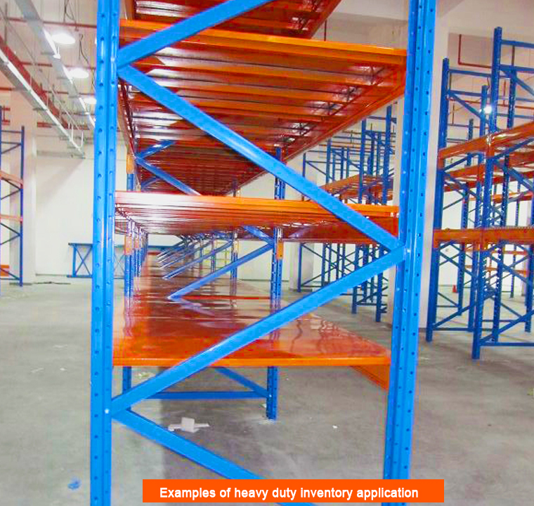 China Factory Heavy Duty Adjustable Garage Steel Rack System Steel Selective Storage Shelving for Warehouse Storage Racking