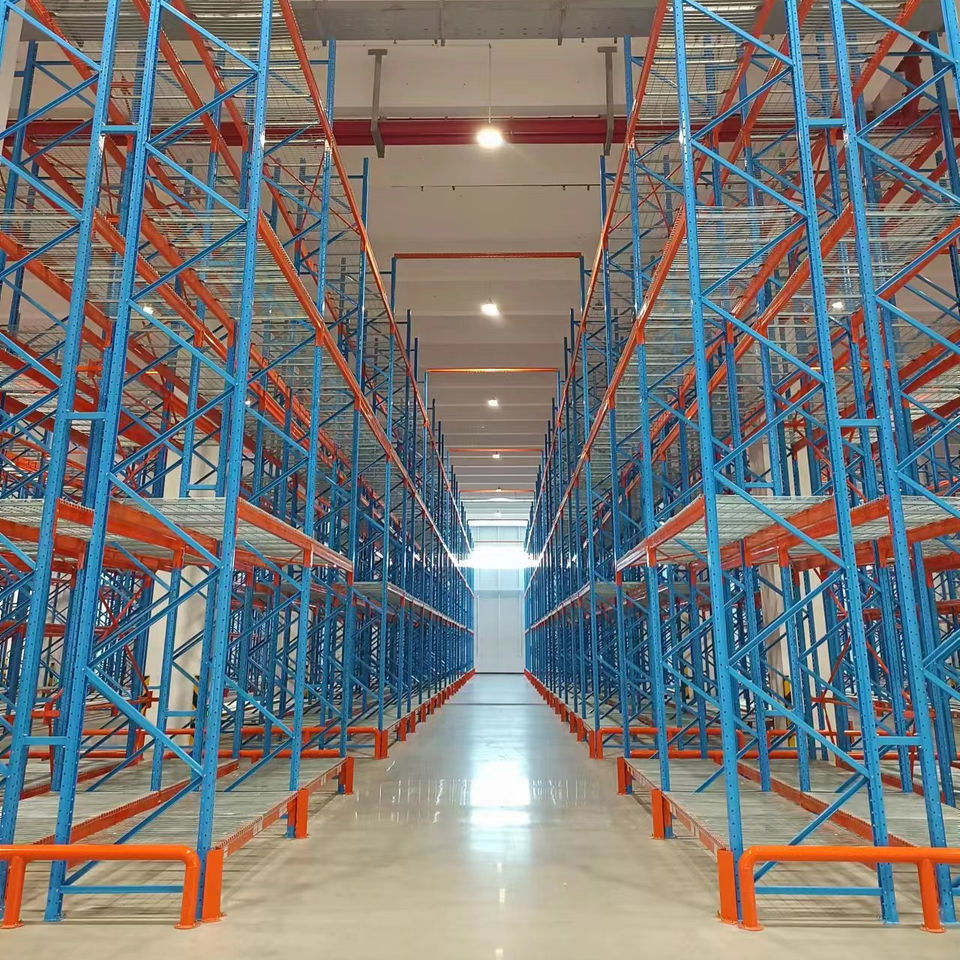 China Factory Adjustable Multi-Layer Steel Pallet Racking Shelves Heavy-Duty Selective Industrial Warehouse Pallets Racking