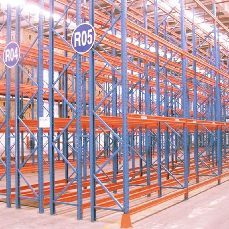 Steel Selective Pallet Storage Racks ESD Protection Plug-In 1