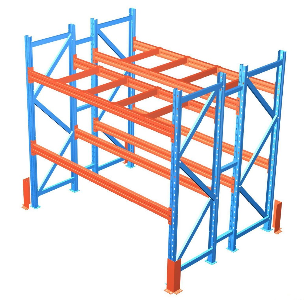 China Factory Adjustable Steel Multi-tier ESD Protected Heavy Duty Pallet Storage Shelves 500kg-5000kg/Layer Capacity Racking