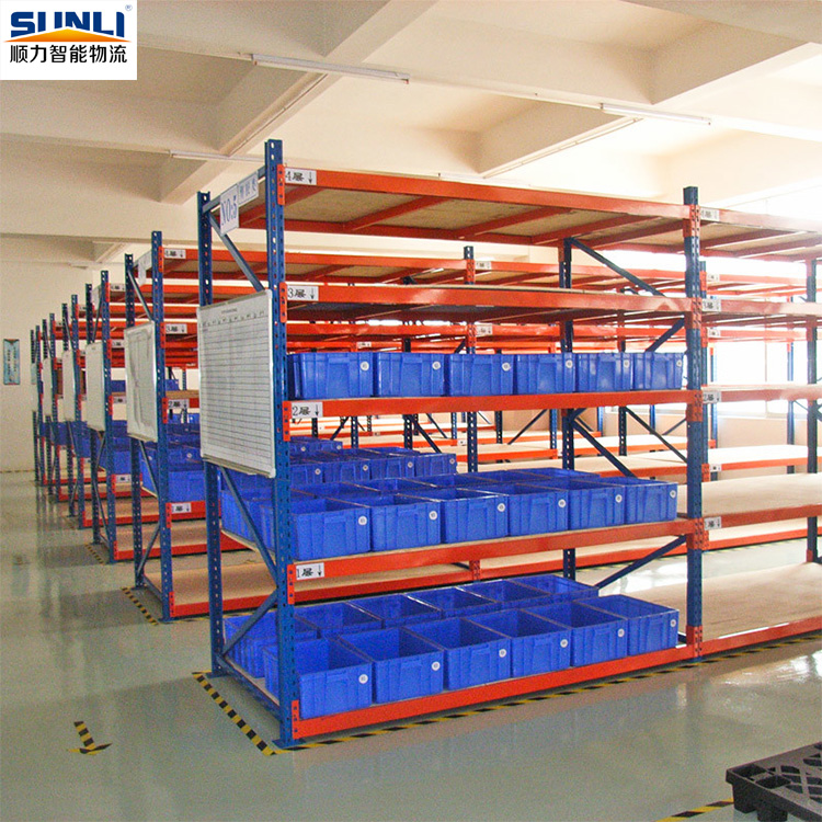 Light Weight Warehouse Shelving Rack for Plastic Part Bins Warehouse Storage Light Duty Steel Q235 SL-MR031 Yes Accepted ISO9001