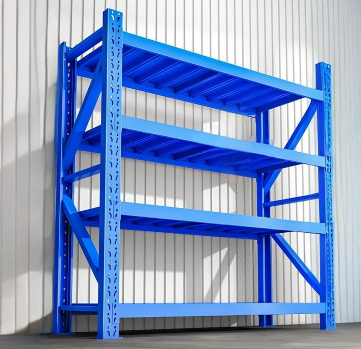 Medium Duty 5 Layer Cold Rolled Steel Powder Coated Corrosion Protection Storage Shelving System From Manufacturer