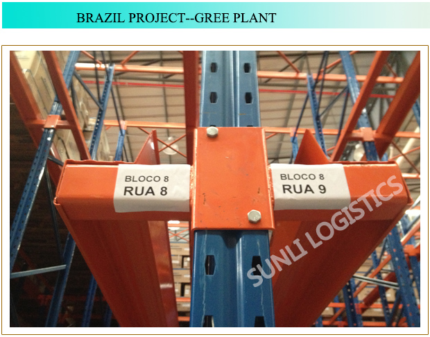 Heavy Duty Adjustable Steel Drive-In Pallet Racking Shelf Warehouse Drive-through Selective Pallet Stacking Racks