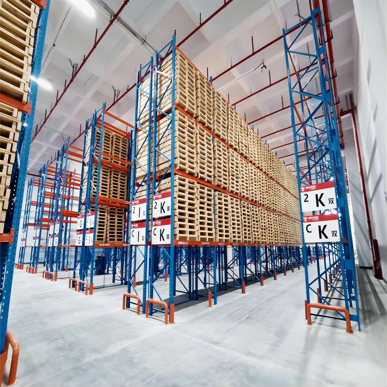 Factory Direct Warehouse Selective Steel Pallet Rack Adjustable Stacking Storage Shelving High Capacity Storage Shelves Racking