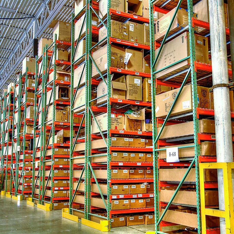 China Factory Direct SunLi SL-MR018 Warehouse Storage Steel Heavy Duty Rack Shelving Adjustable Pallet Stacking Double-Deep