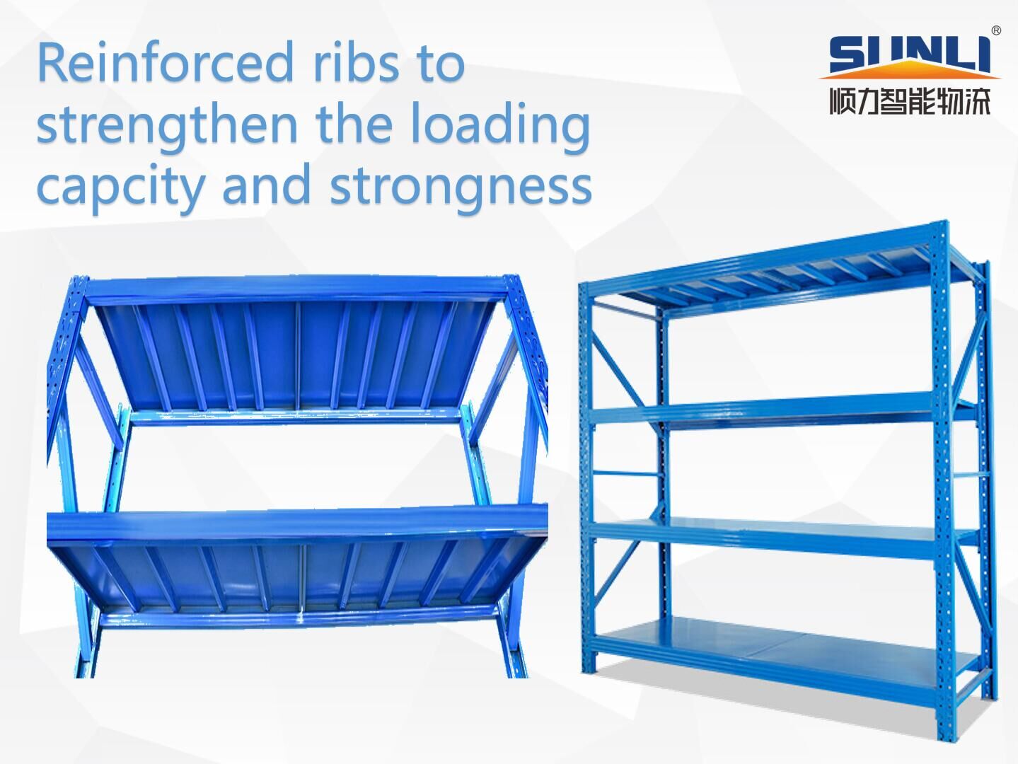 China Factory Heavy Duty Industrial Steel Racking Shelf Warehouse Storage Rack with Powder Coating High Capacity