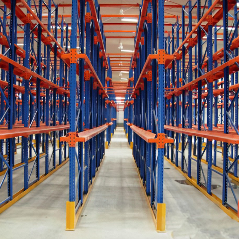 Factory Direct Heavy Duty Radio Shuttle Racking System Warehouse Steel Pallet Drive-In Racks High Capacity Storage Equipment