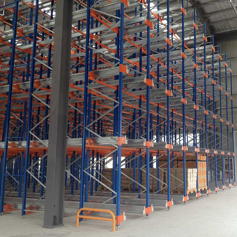 Heavy Duty Customized Steel Radio Shuttle Pallet Rack Shelf System with 500-1500kg Capacity and Corrosion-Resistant Features