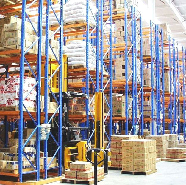 China Factory Adjustable Multi-Layer Steel Pallet Racking Shelves Heavy-Duty Selective Industrial Warehouse Pallets Racking