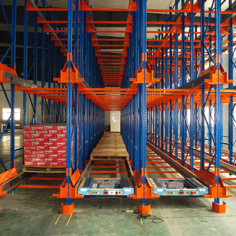 Heavy Duty Customized Steel Radio Shuttle Pallet Rack Shelf System with 500-1500kg Capacity and Corrosion-Resistant Features